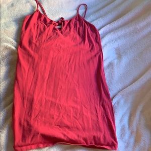 Tight fitting red dress